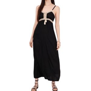 1.State black maxi dress new